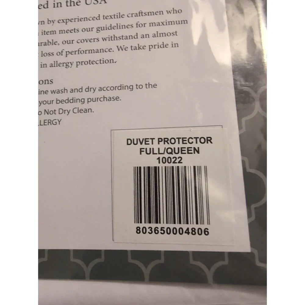 National Allergy Duvet Protector Full/Queen